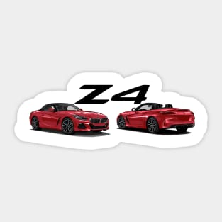 Bmw Z4 (G29) Red Sticker